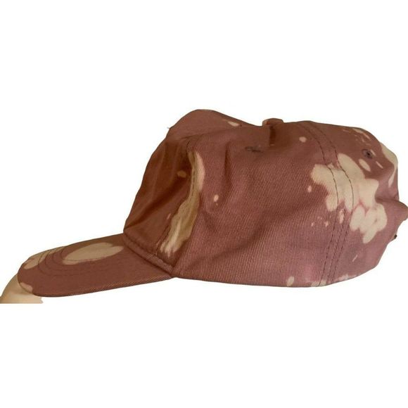 Unbranded Mauve / Cream One Size / Adjusts in Back / "Bruh" / Cap / Hat - Picture 3 of 6